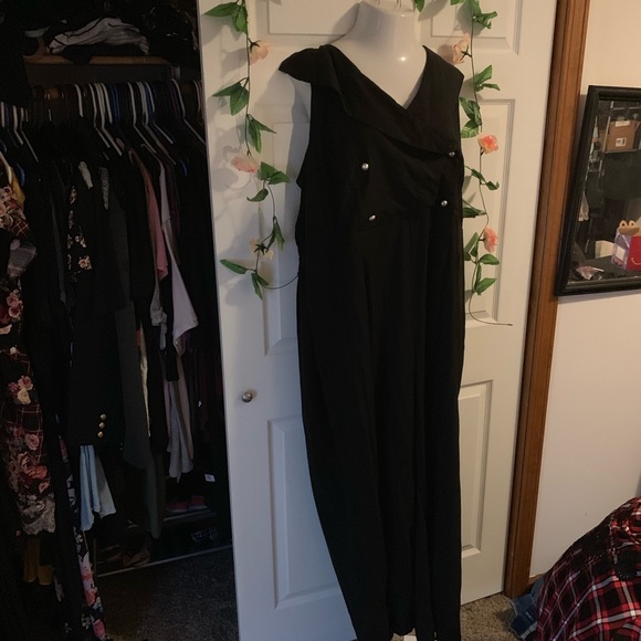 Jumpsuit with Silver Button Detail BRAND NEW - Picture 2 of 7